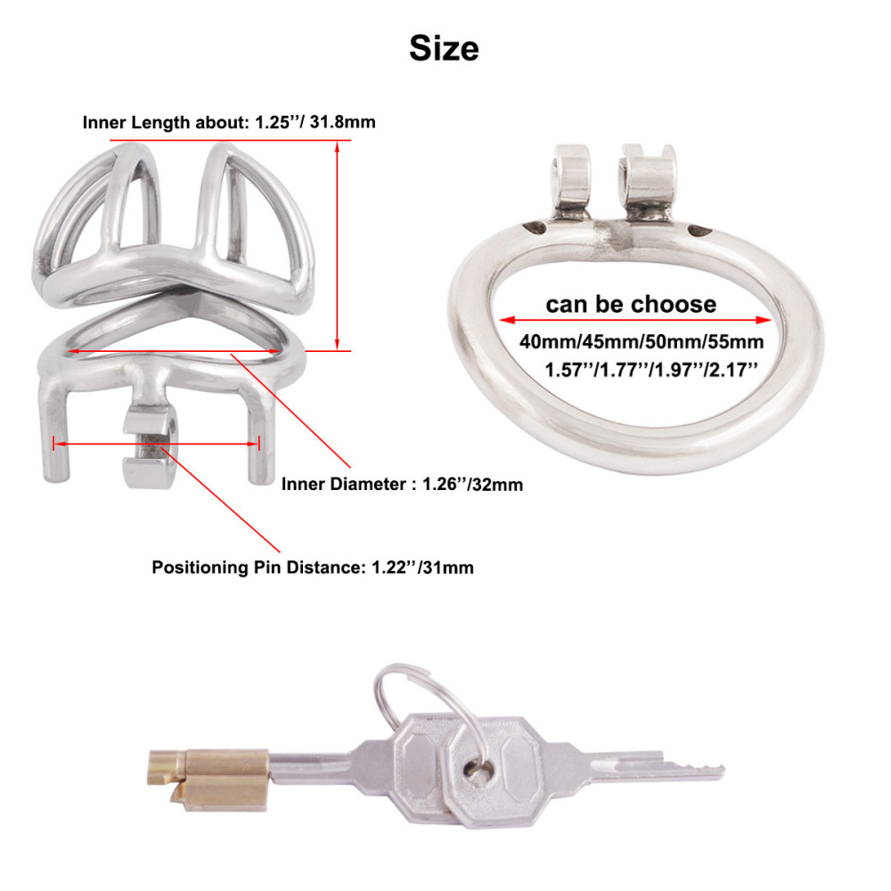 TERNENCE Ergonomic Design Chastity Device Male Virginity Lock Chastity Belt Adult Game Sex Toy