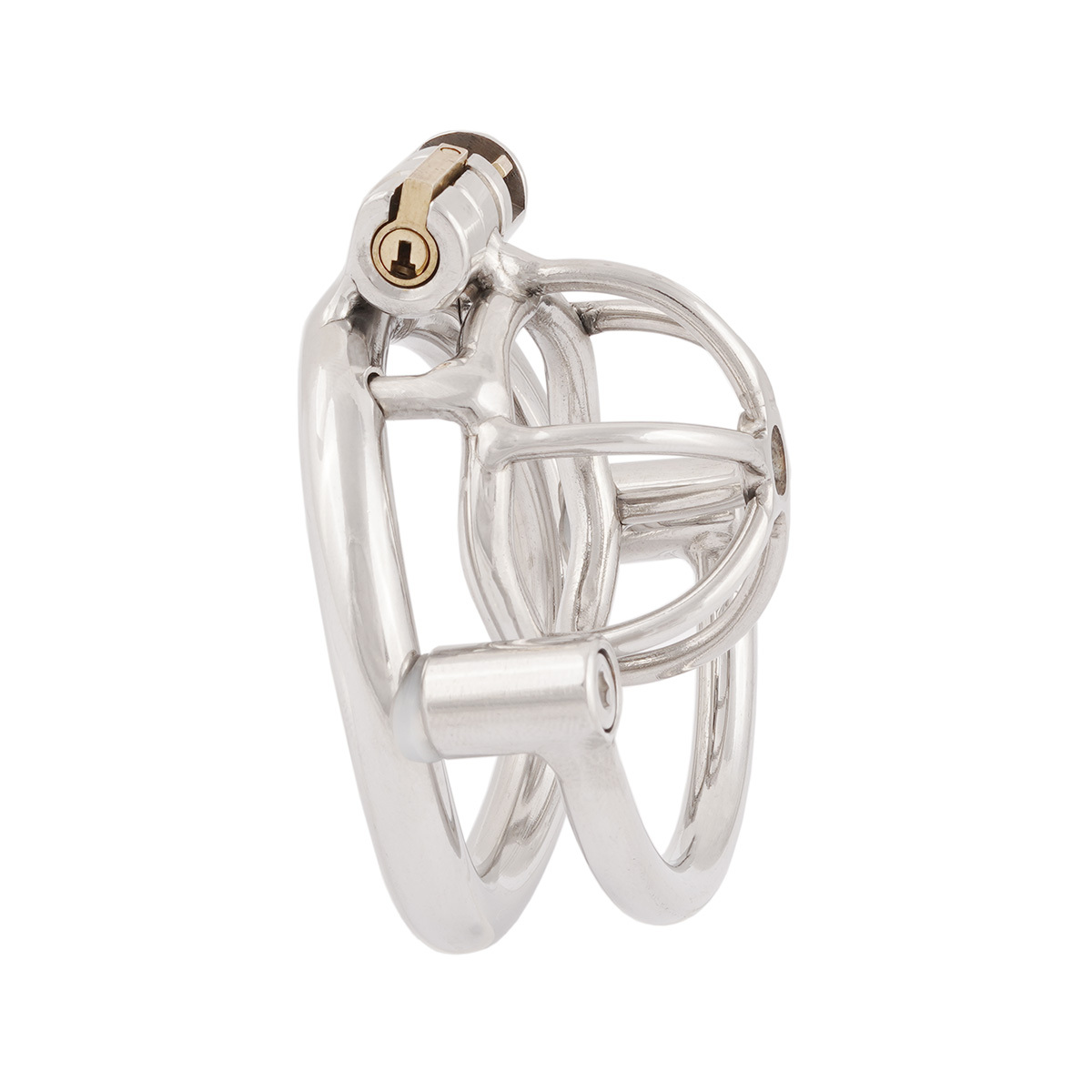 TERNENCE Male Small Chastity Device Cages Prevent Escape Design Closed Ring Cock Cage Adult Game Sex Toy