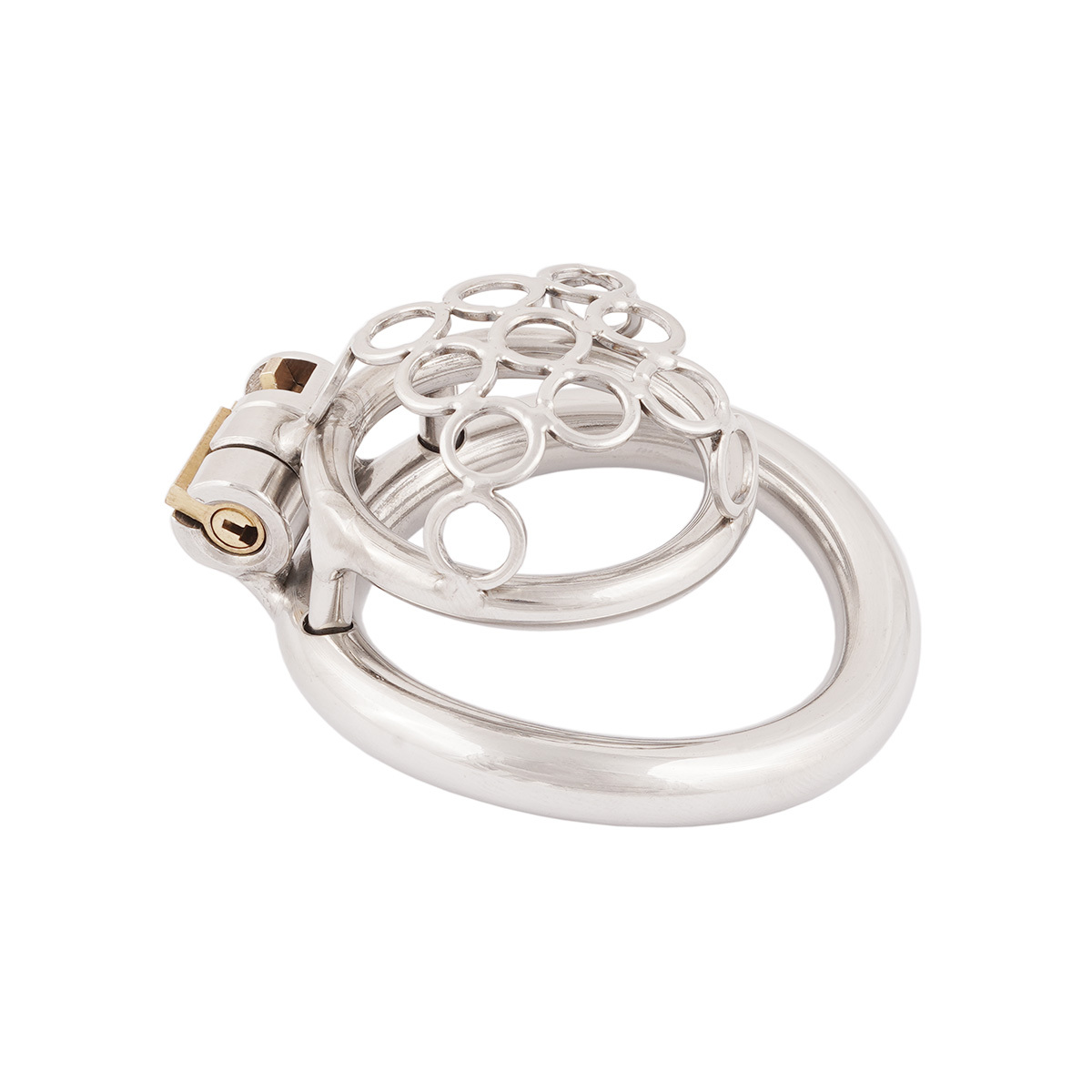 TERNENCE Short Chastity Device Male Virginity Lock Ergonomic Design Chastity Belt Cock Cage Adult Game Sex Toy