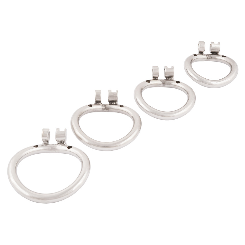 TERNENCE Stainless Chastity Device Ergonomic Design Cock Cage Base Ring Male Spares