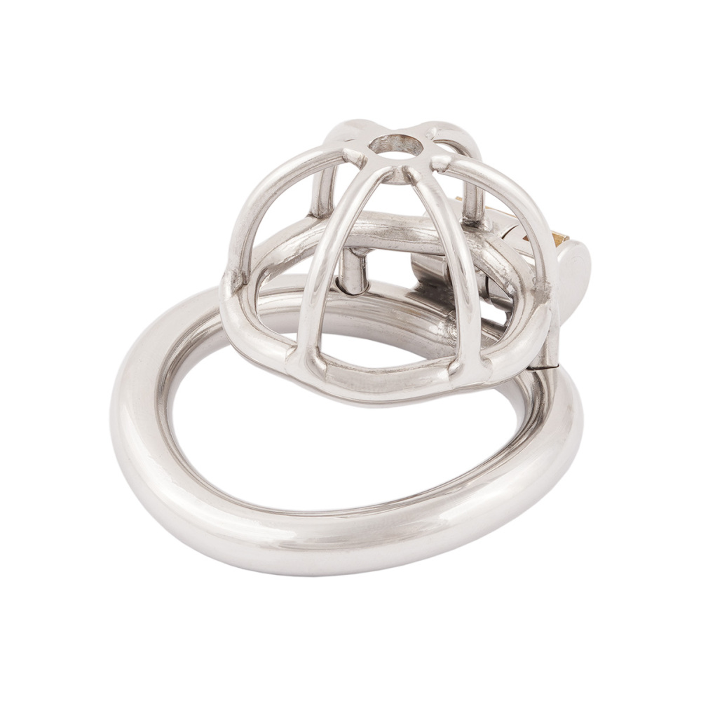 TERNENCE Small Male Chastity Device Stainless Steel Ergonomic Design Cock Cage Adult Game Sex Toy