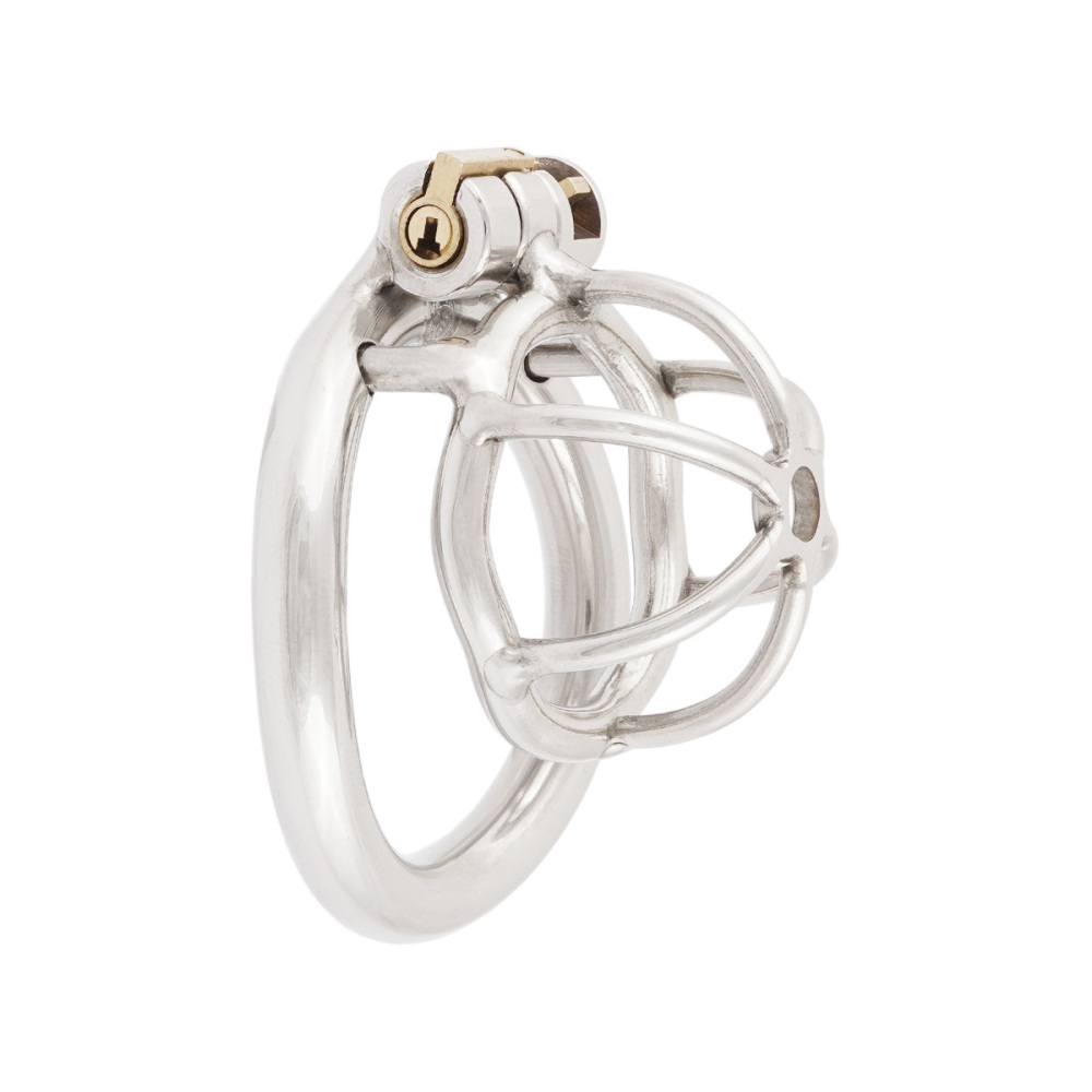 TERNENCE Small Male Chastity Device Stainless Steel Ergonomic Design Cock Cage Adult Game Sex Toy