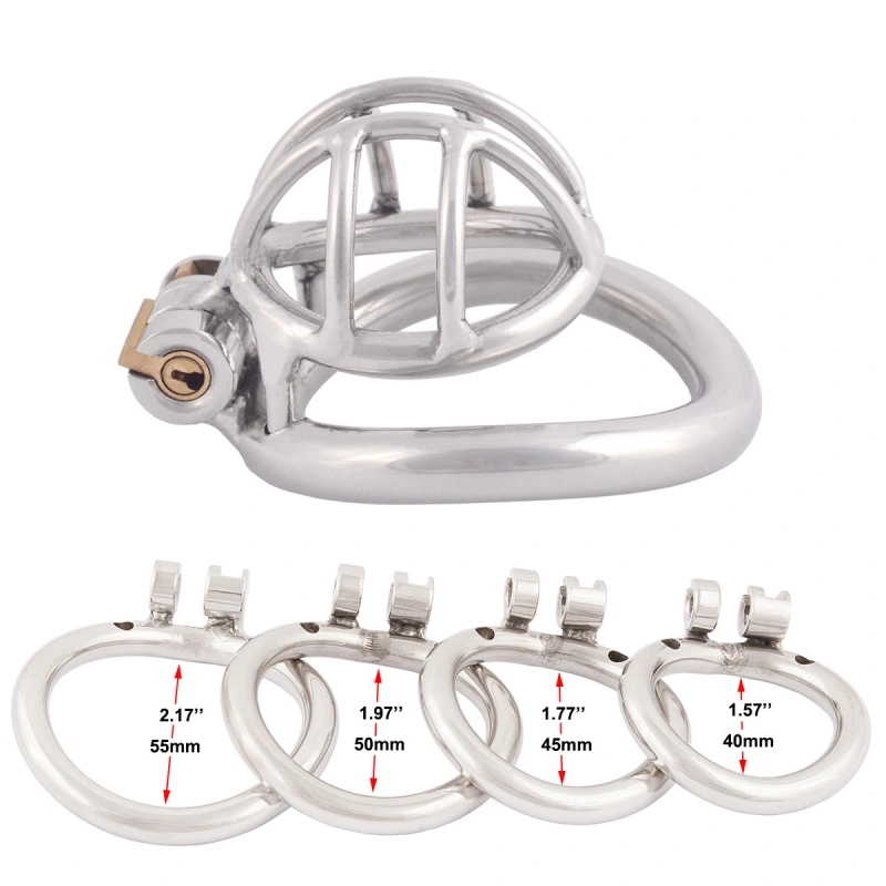 TERNENCE Stainless Steel Small Male Chastity Device Ergonomic Design Cock Cage