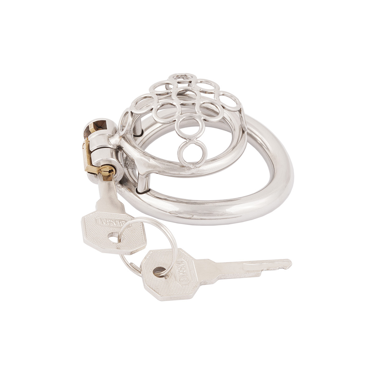 TERNENCE Short Chastity Device Male Virginity Lock Ergonomic Design Chastity Belt Cock Cage Adult Game Sex Toy