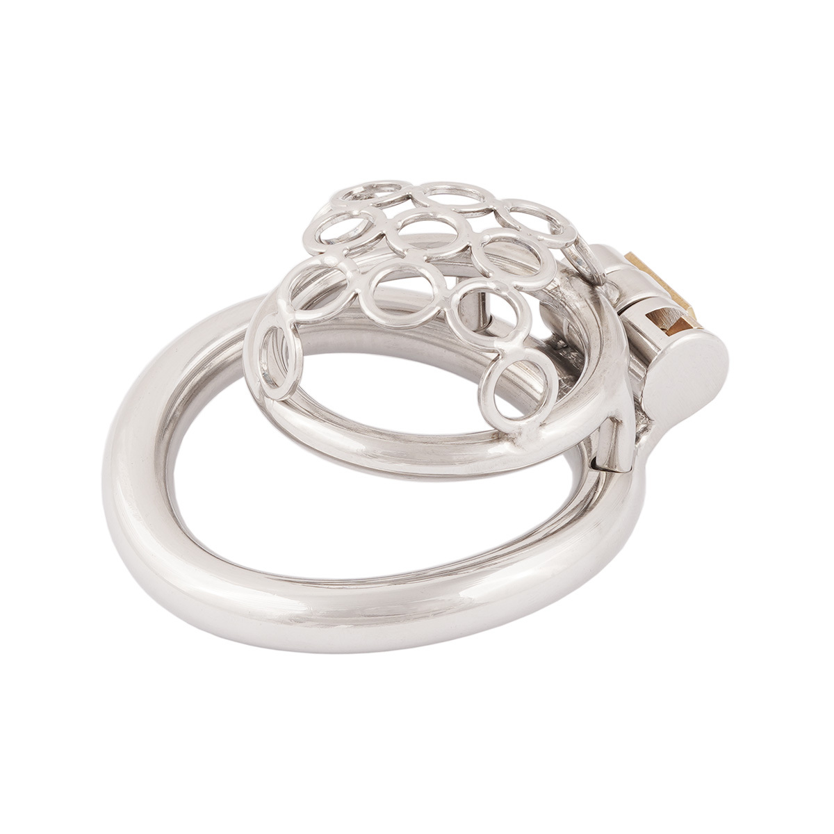 TERNENCE Short Chastity Device Male Virginity Lock Ergonomic Design Chastity Belt Cock Cage Adult Game Sex Toy
