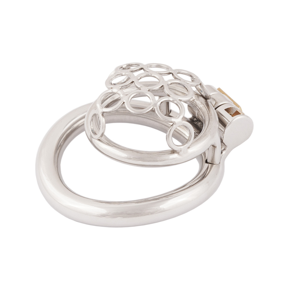 TERNENCE Short Chastity Device Male Virginity Lock Ergonomic Design Chastity Belt Cock Cage Adult Game Sex Toy