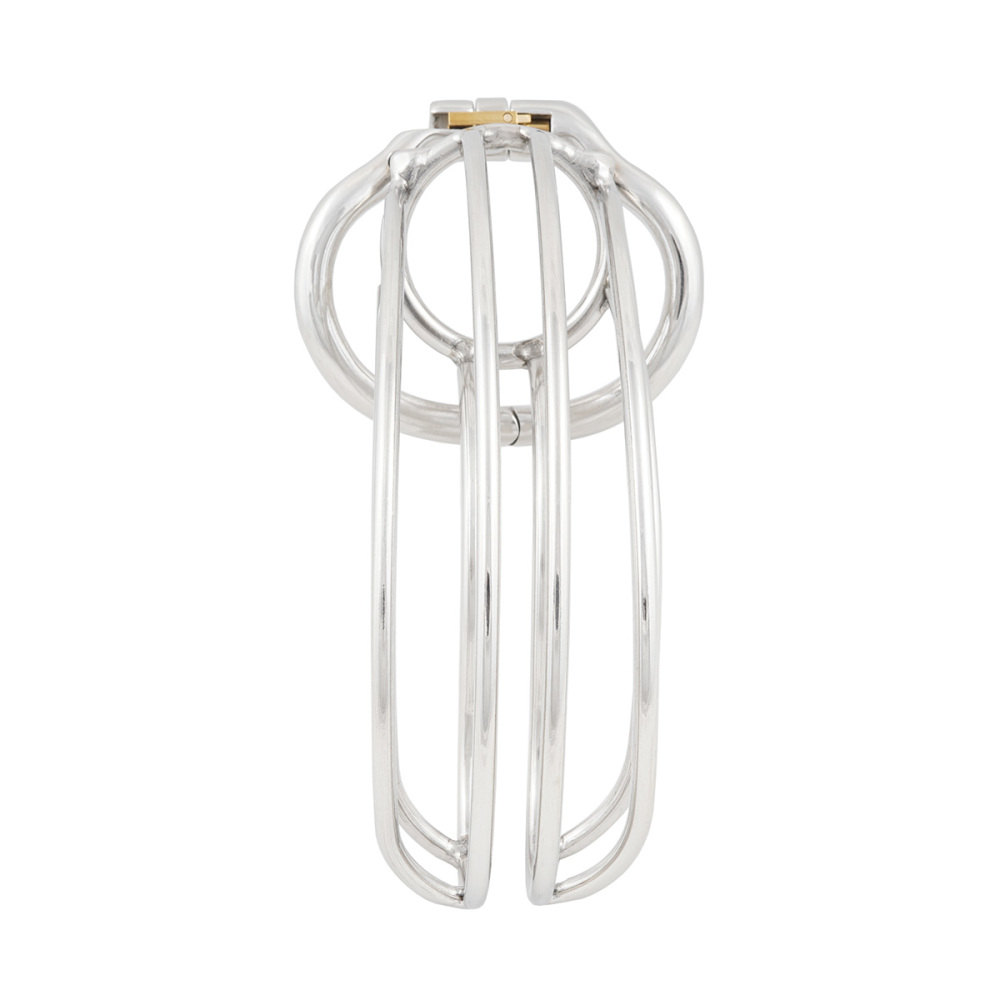 TERNENCE Chastity Device Male Cage Inside Length 5’’ Stainless Steel Long Section Men Chastity Lock