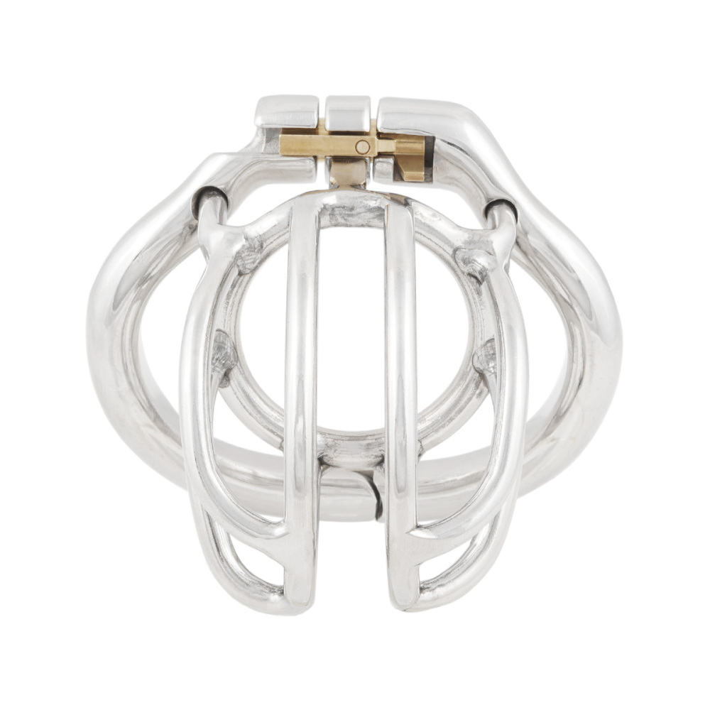 TERNENCE Male Chastity Device Short Small Inner Diameter 30mm Belt Ergonomic Design Hinged Ring Men Cock Cage