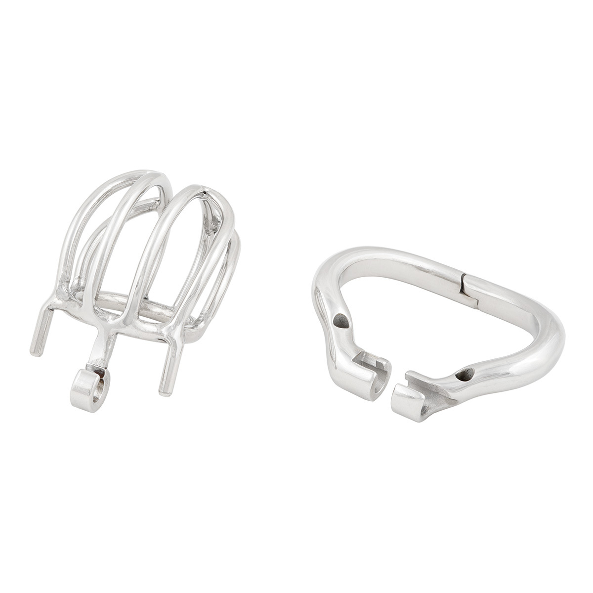 TERNENCE Male Chastity Device Short Small Inner Diameter 30mm Belt Ergonomic Design Hinged Ring Men Cock Cage