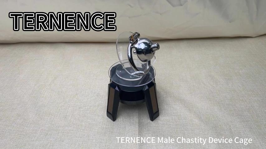 TERNENCE Stainless Steel Male Chastity Device Male Virginity Lock Cock Cage with Tube