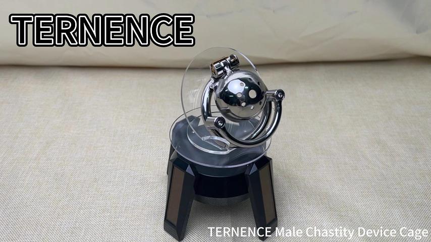 TERNENCE Men Short Chastity Device Cages Prevent Escape Design Closed Ring Cock Cage Adult Game Sex Toy