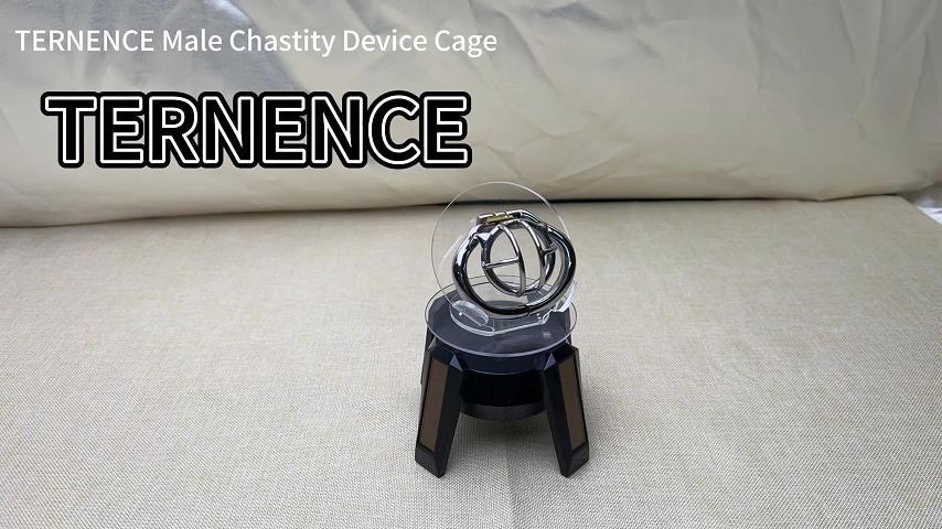 TERNENCE Super Small Stainless Steel Male Chastity Device Ergonomic Design Male Locked Cage Sex Toy