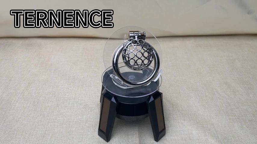 TERNENCE Small Short Chastity Device Male Ergonomic Design Stainless Steel Cock Cage Adult Game Sex Toy