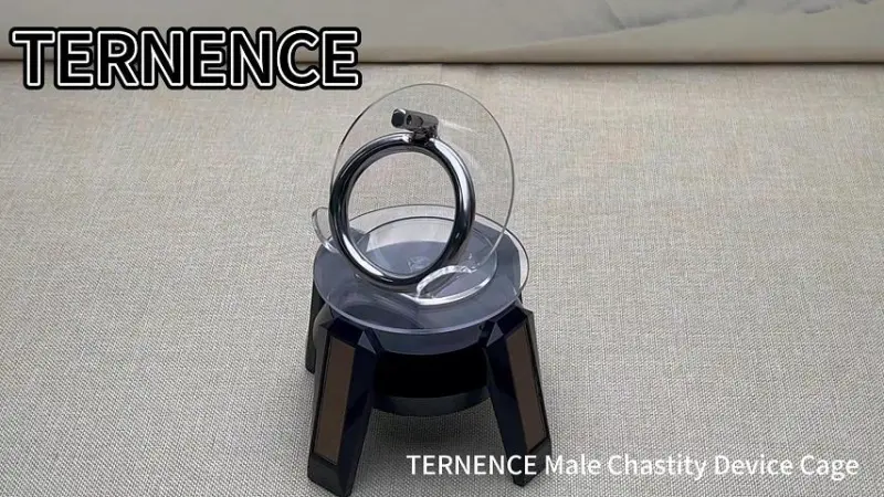 TERNENCE Male Chastity Cage Closed Ring Ergonomic Design 304 Stainless Steel Cock Cage Base Ring
