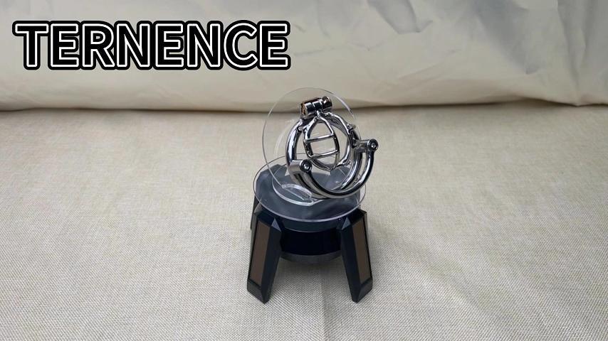 TERNENCE Men Short Small Chastity Device Prevent Escape Design Closed Ring Cock Cage Adult Game Sex Toy