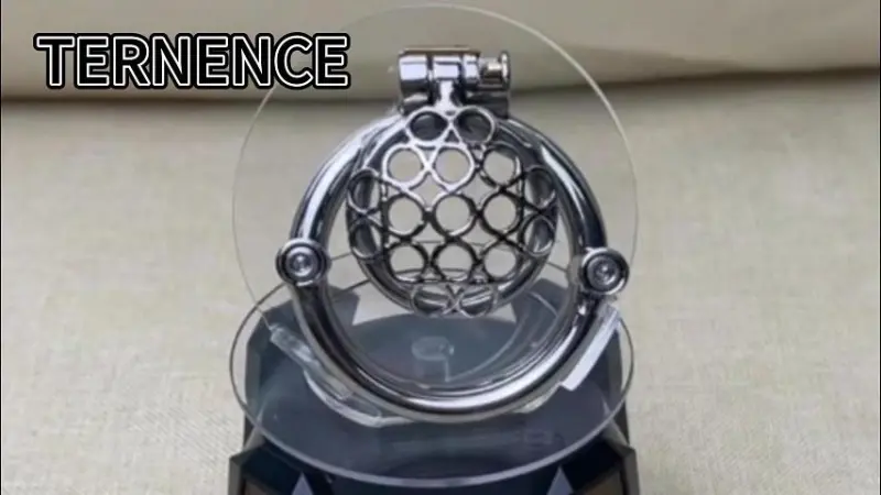TERNENCE Male Super Short Cock Cage Prevent Escape Design Closed Ring Chastity Device Adult Game Sex Toy