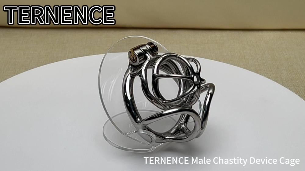 TERNENCE Male Chastity Cage Medical Grade 304 Stainless Steel Ergonomic Design Mens Sexual Health SM Penis Exercise Sex Toys