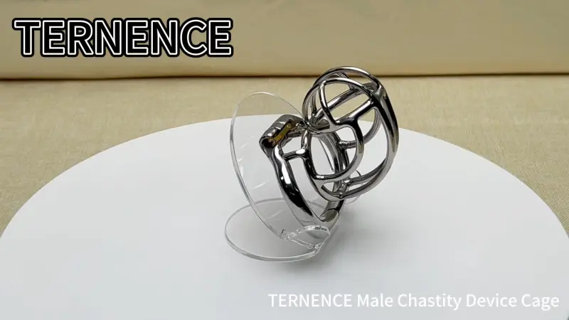 TERNENCE Chastity Device Male Cage 304 Stainless Steel Prevent Erection Bondage Couple Sex Lock