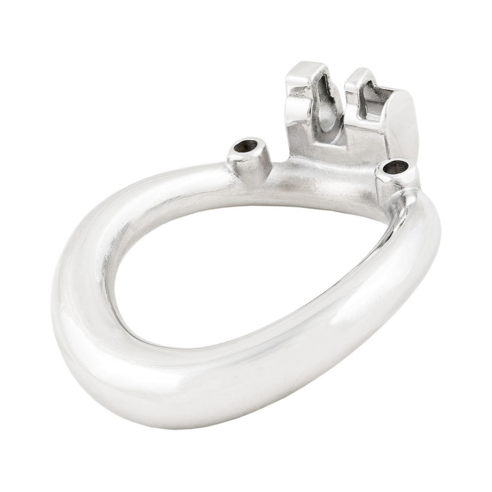 Ternence Male Chastity Device Base Ring 304 Stainless Steel Ergonomic Design Heavy-Duty Model Chastity Cage Closed Ring for Ternence X Series Chastity Cage