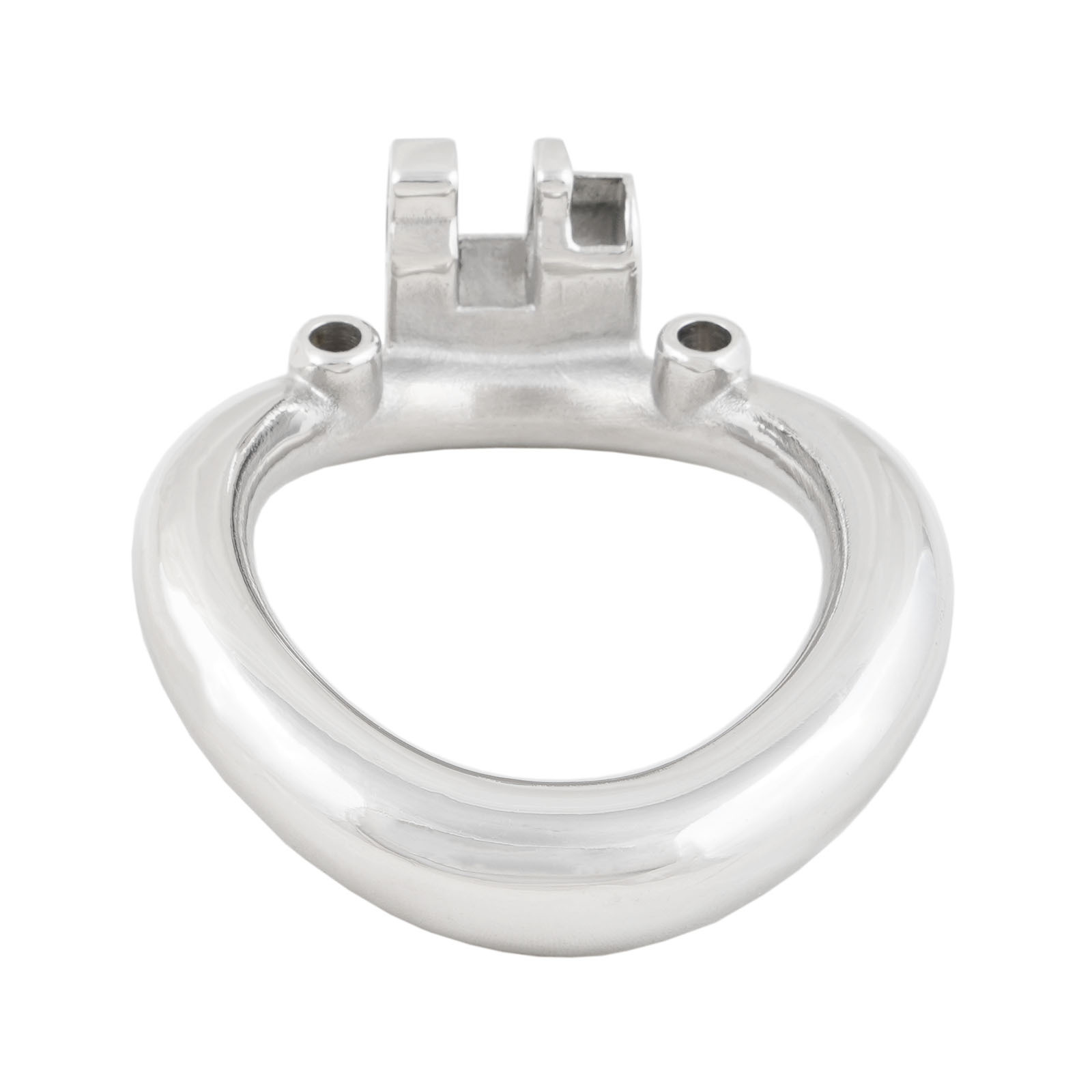 Ternence Male Chastity Device Base Ring 304 Stainless Steel Ergonomic Design Heavy-Duty Model Chastity Cage Closed Ring for Ternence X Series Chastity Cage