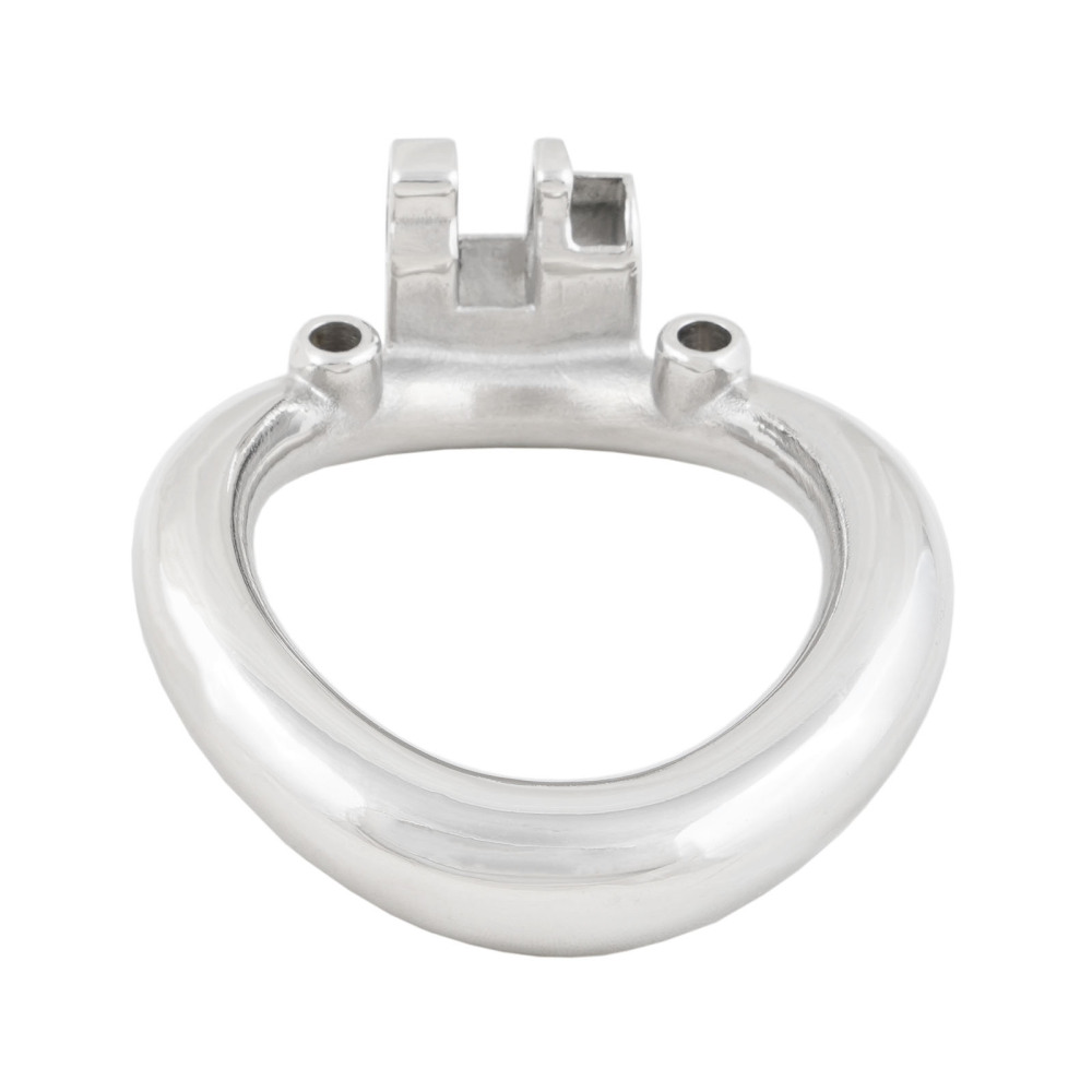 Ternence Male Chastity Device Base Ring 304 Stainless Steel Ergonomic Design Heavy-Duty Model Chastity Cage Closed Ring for Ternence X Series Chastity Cage