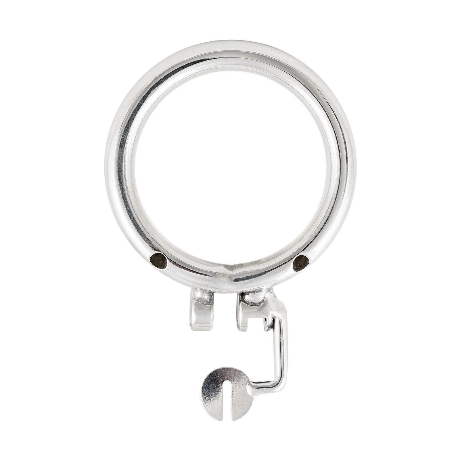 Ternence Male Chastity Device Base Ring 304 Stainless Steel Chastity Cage Closed Ring for Ternence P Series Chastity Cage