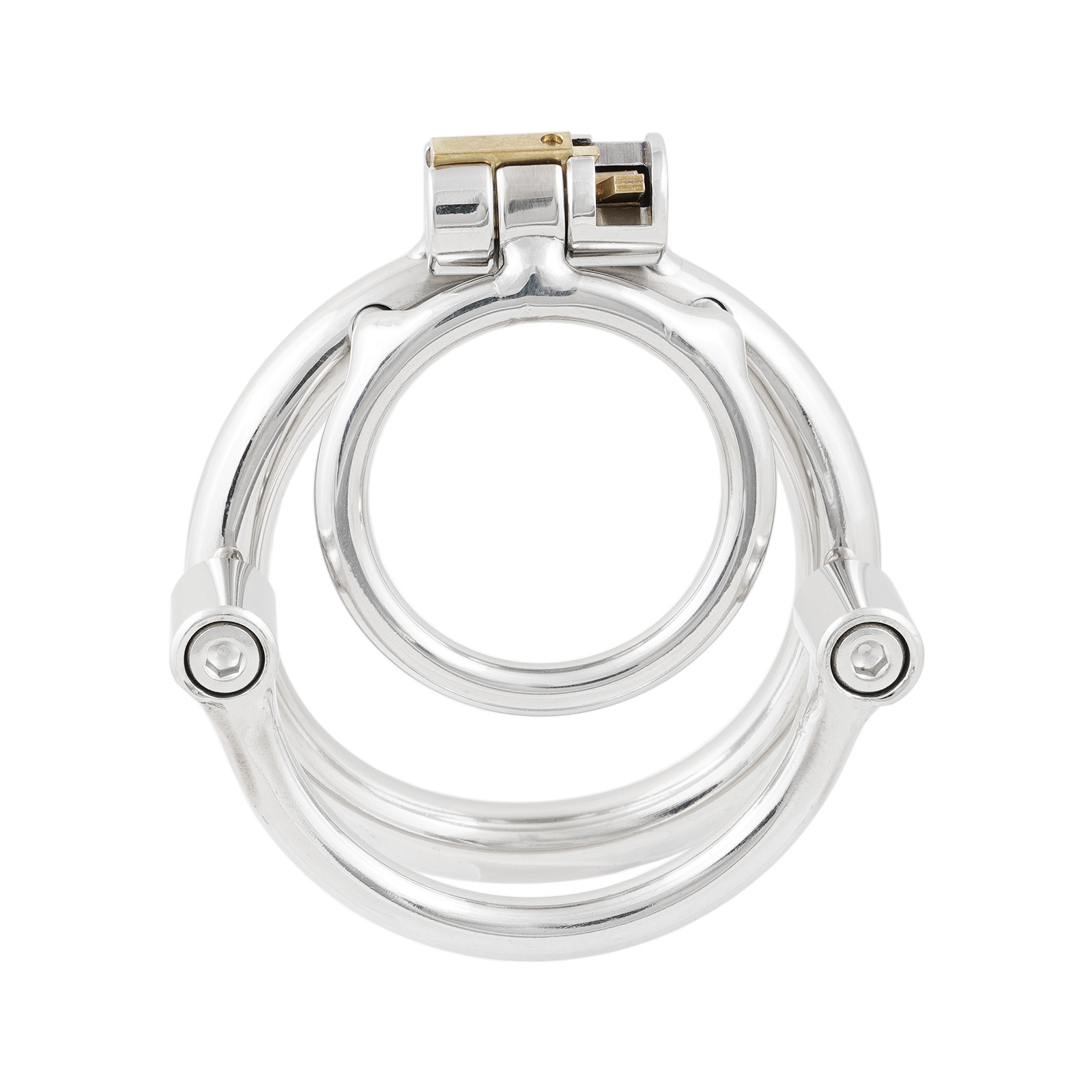 Ternence Male Short Chastity Device Ring Prevent Escape Design Closed Ring Cock Cage Adult Game Sex Toy