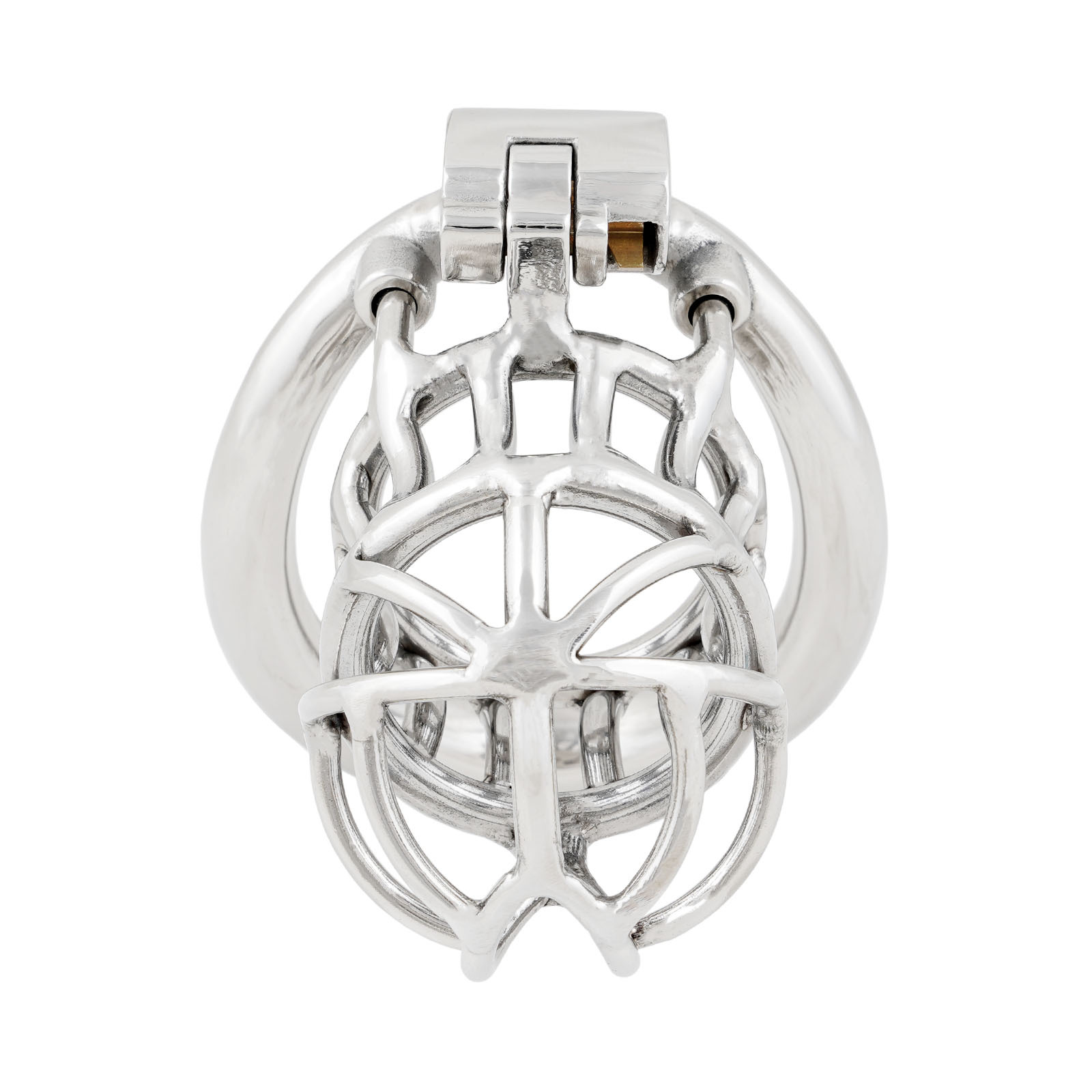 Ternence Male Chastity Device 304 Stainless Steel Ergonomic Design Heavy-Duty Model Chastity Cage (only cages do not include rings and locks)