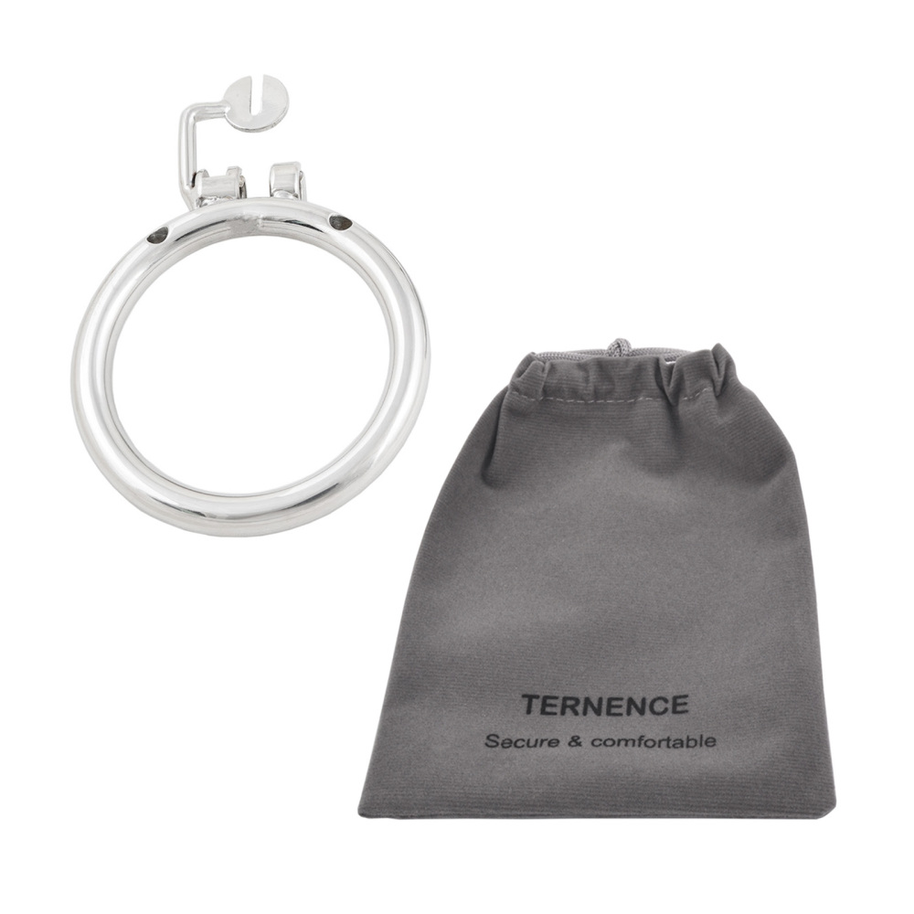 Ternence Male Chastity Device Base Ring 304 Stainless Steel Chastity Cage Closed Ring for Ternence P Series Chastity Cage
