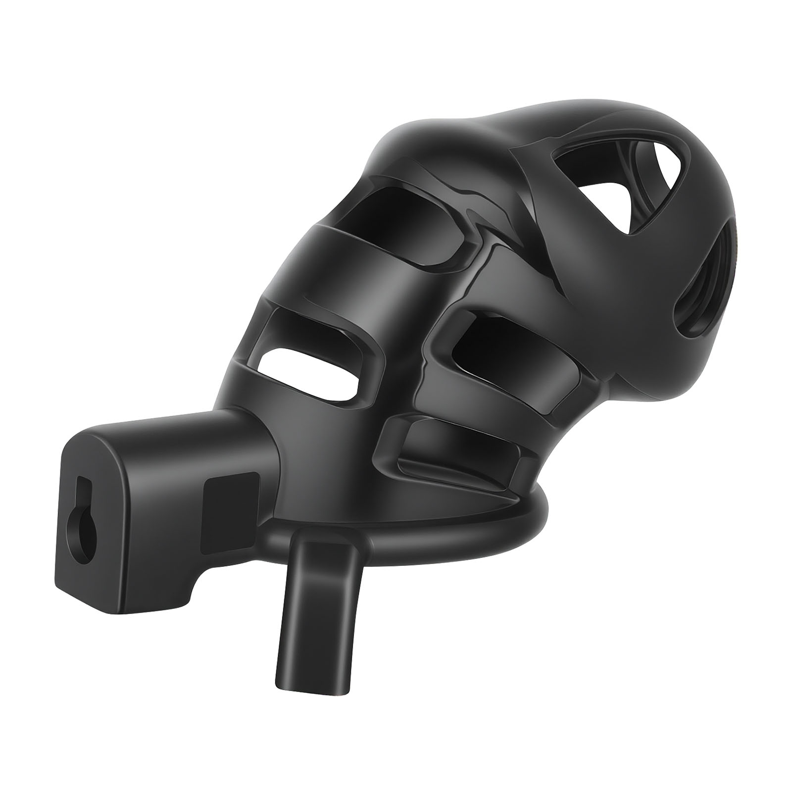 TERNENCE Male Chastity Cage,Lightweight Plastic Chastity Device for Man Penis L Size (only cages do not include rings and locks)