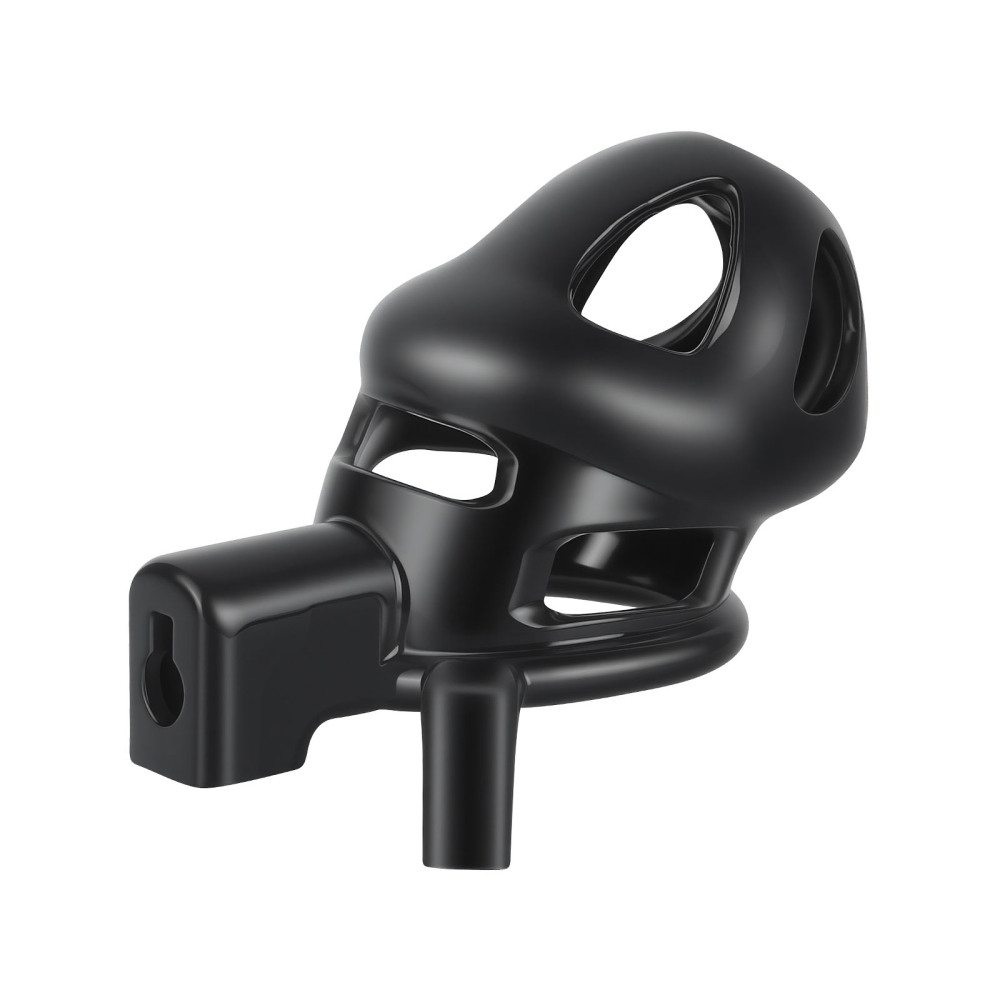 TERNENCE Male Chastity Cage,Lightweight Plastic Chastity Device for Man Penis M Size (only cages do not include rings and locks)