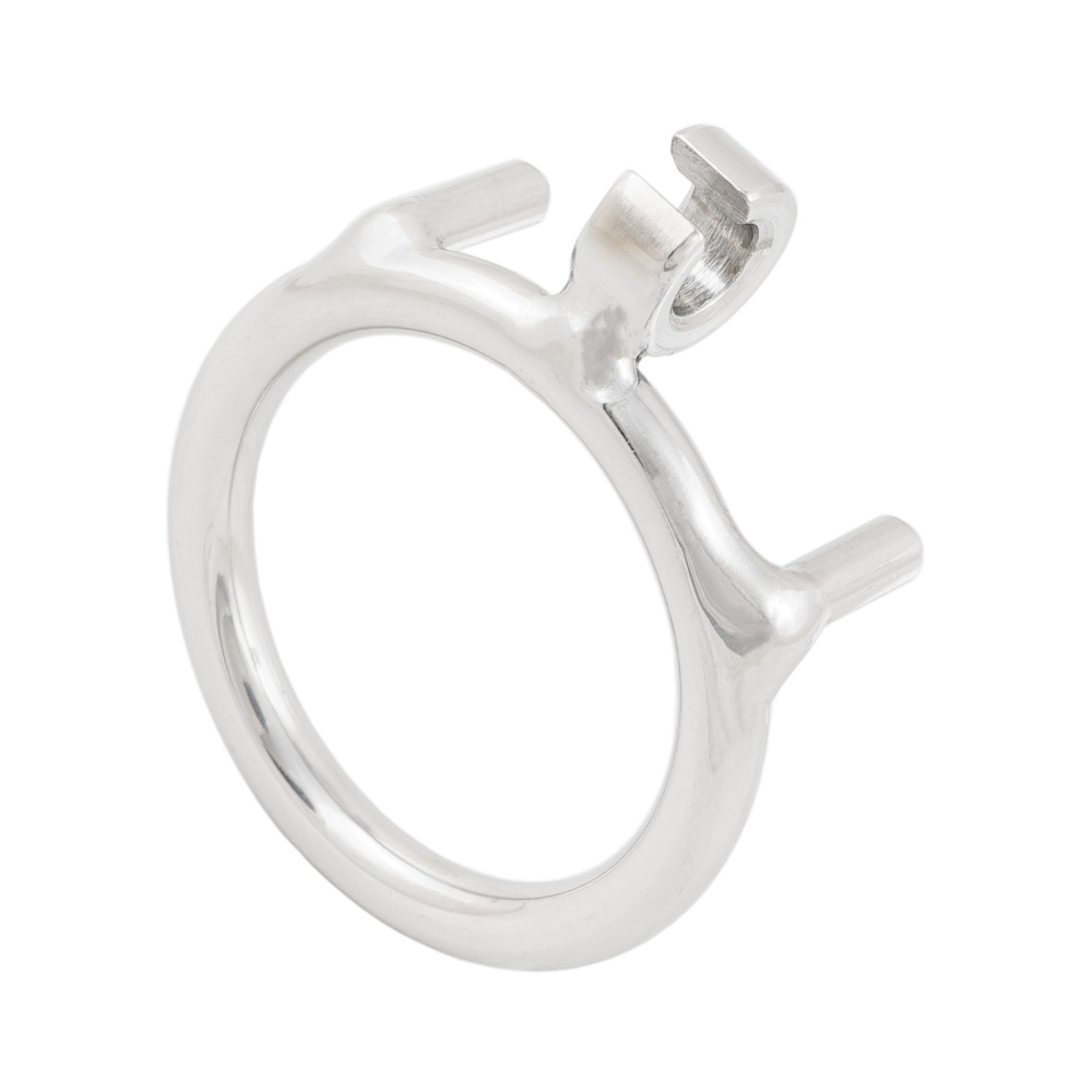 Ternence Male Short Chastity Device Ring Stainless Steel Cock Cage (only cages do not include rings and locks)