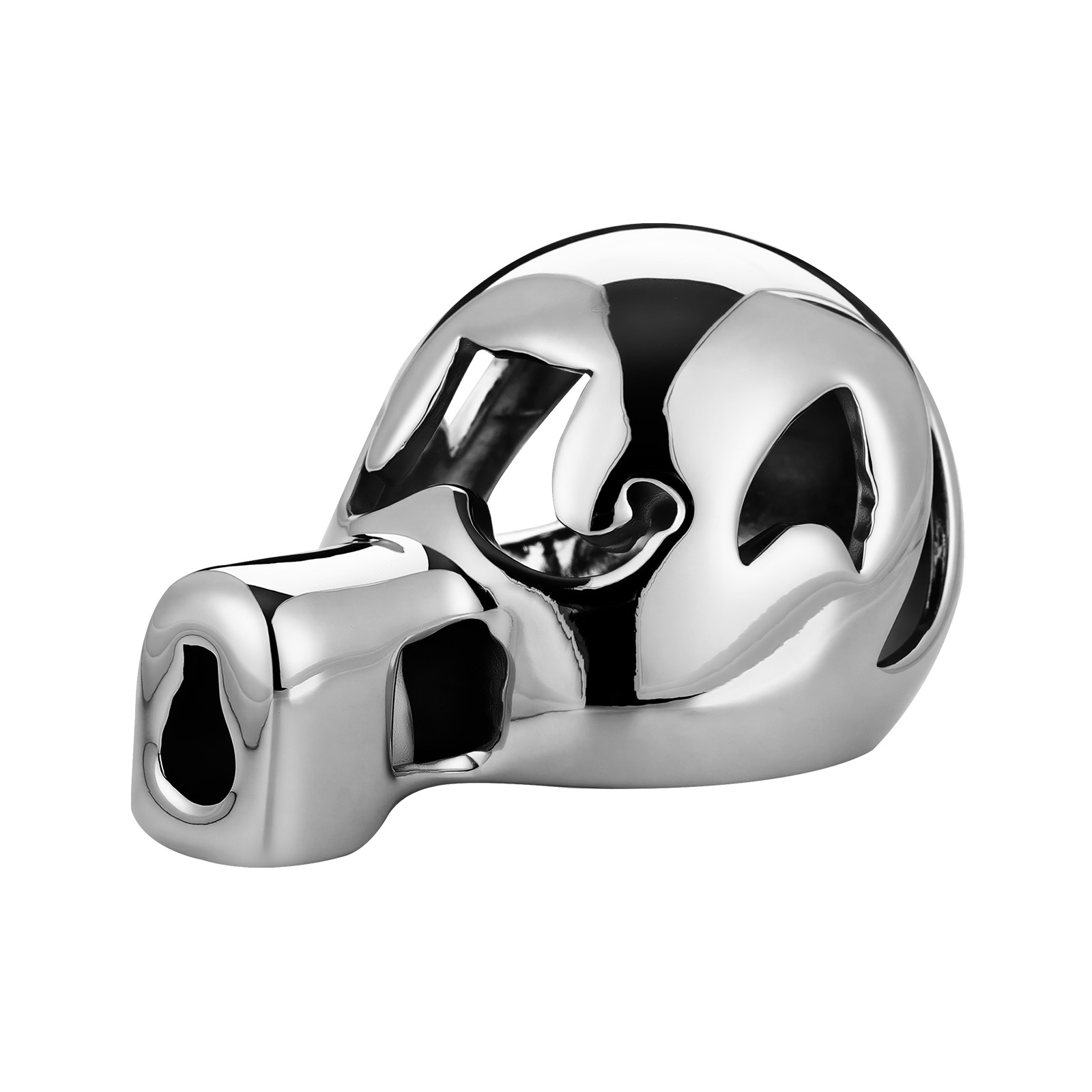 Male Chastity Cage, Aluminum Alloy Chastity Device for Man Penis Exercise Bondage Gear & Accessories Lightweight Adult Sex Toys  (only cages do not include rings and locks)