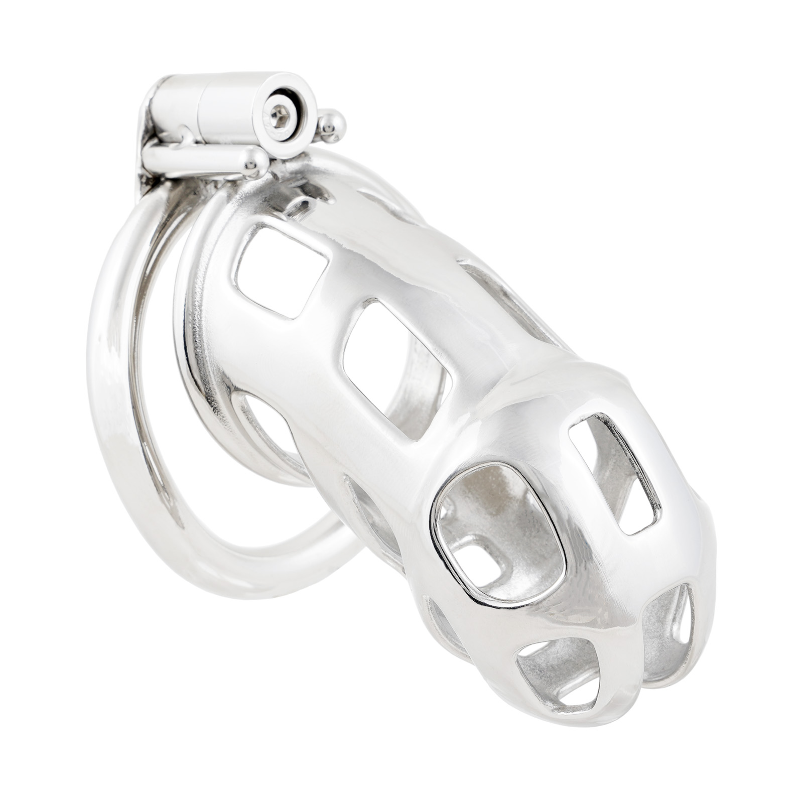Male Chastity Device Long Cock Cage Virginity Lock Stainless Steel Sex Toys for Men