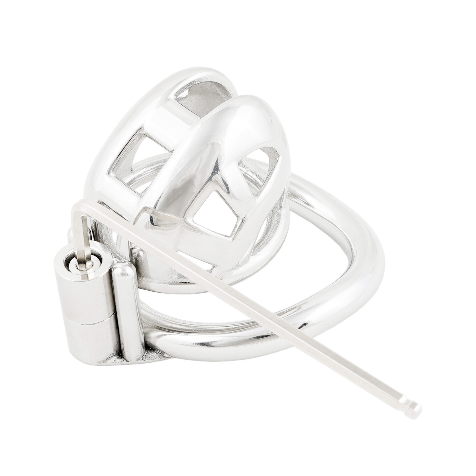 Male Chastity Device Small Metal Cage for Men Steel Ergonomic Design Cock Cage Adult Game Sex Toy