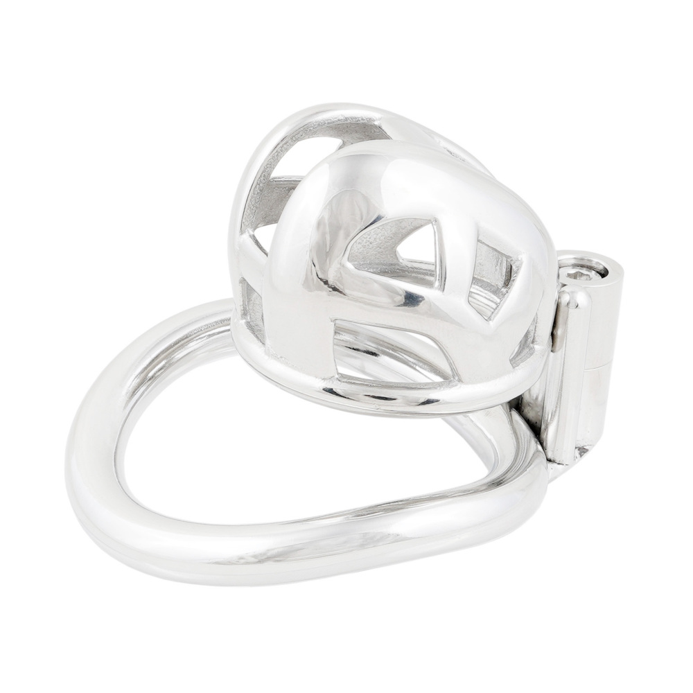 Male Chastity Device Small Metal Cage for Men Steel Ergonomic Design Cock Cage Adult Game Sex Toy