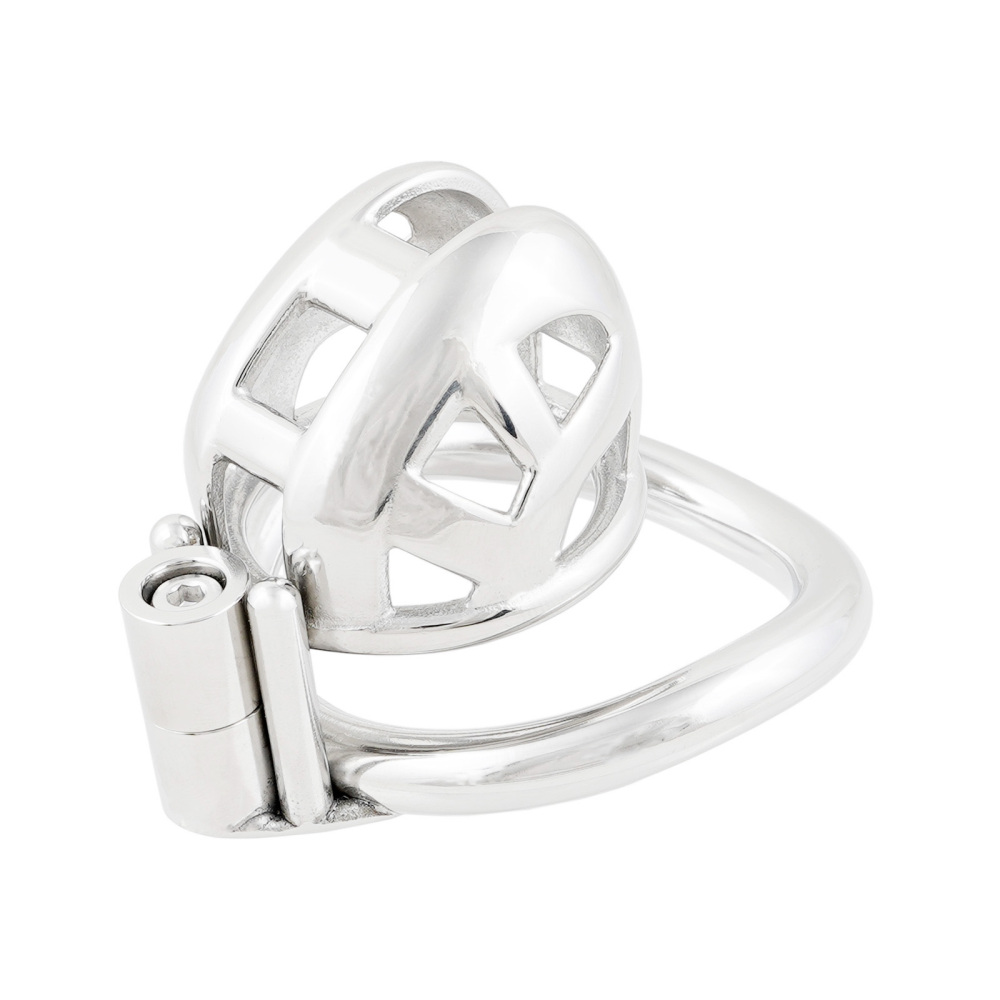 Male Chastity Device Small Metal Cage for Men Steel Ergonomic Design Cock Cage Adult Game Sex Toy