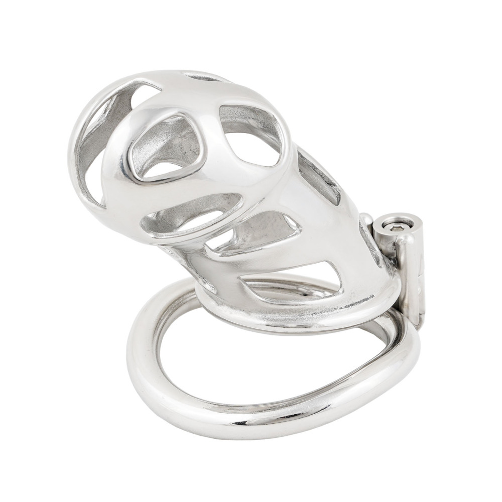 Male Chastity Device Long Cock Cage Virginity Lock Stainless Steel Sex Toys for Men (only cages do not include rings and locks)