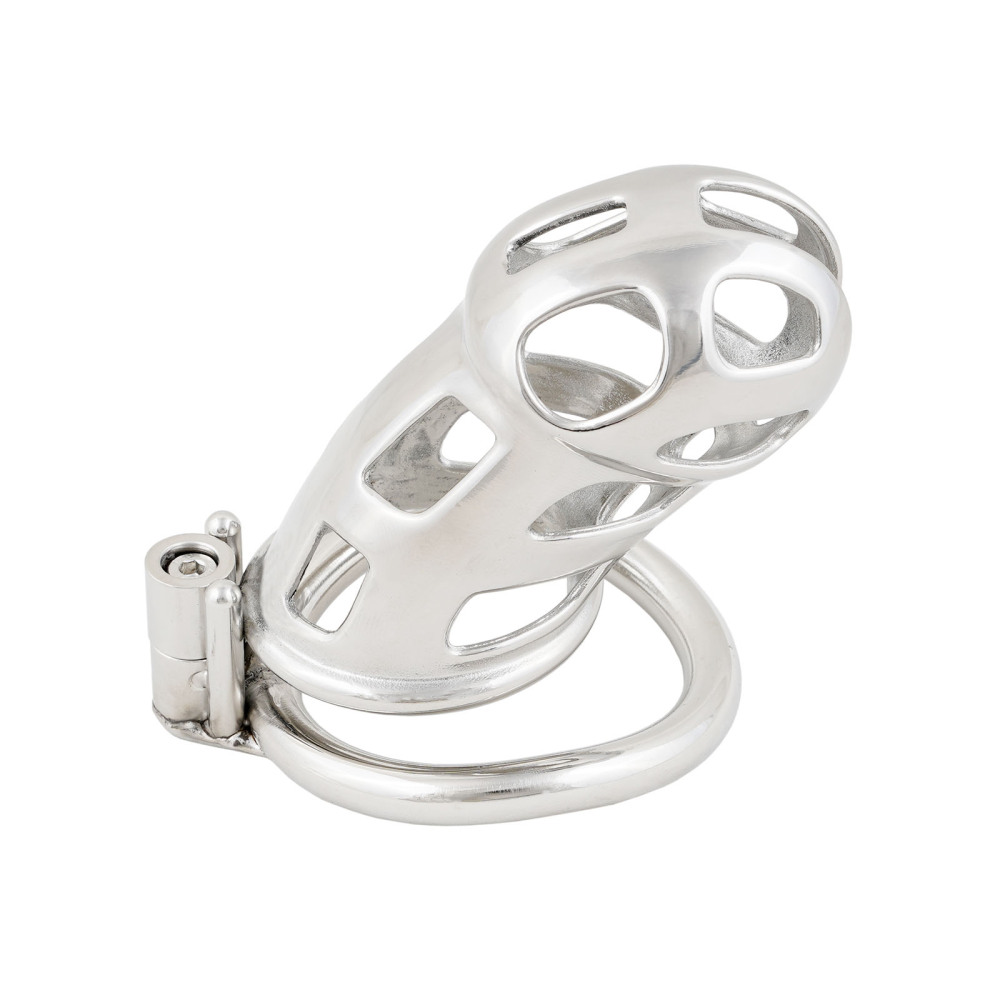 Male Chastity Device Long Cock Cage Virginity Lock Stainless Steel Sex Toys for Men (only cages do not include rings and locks)