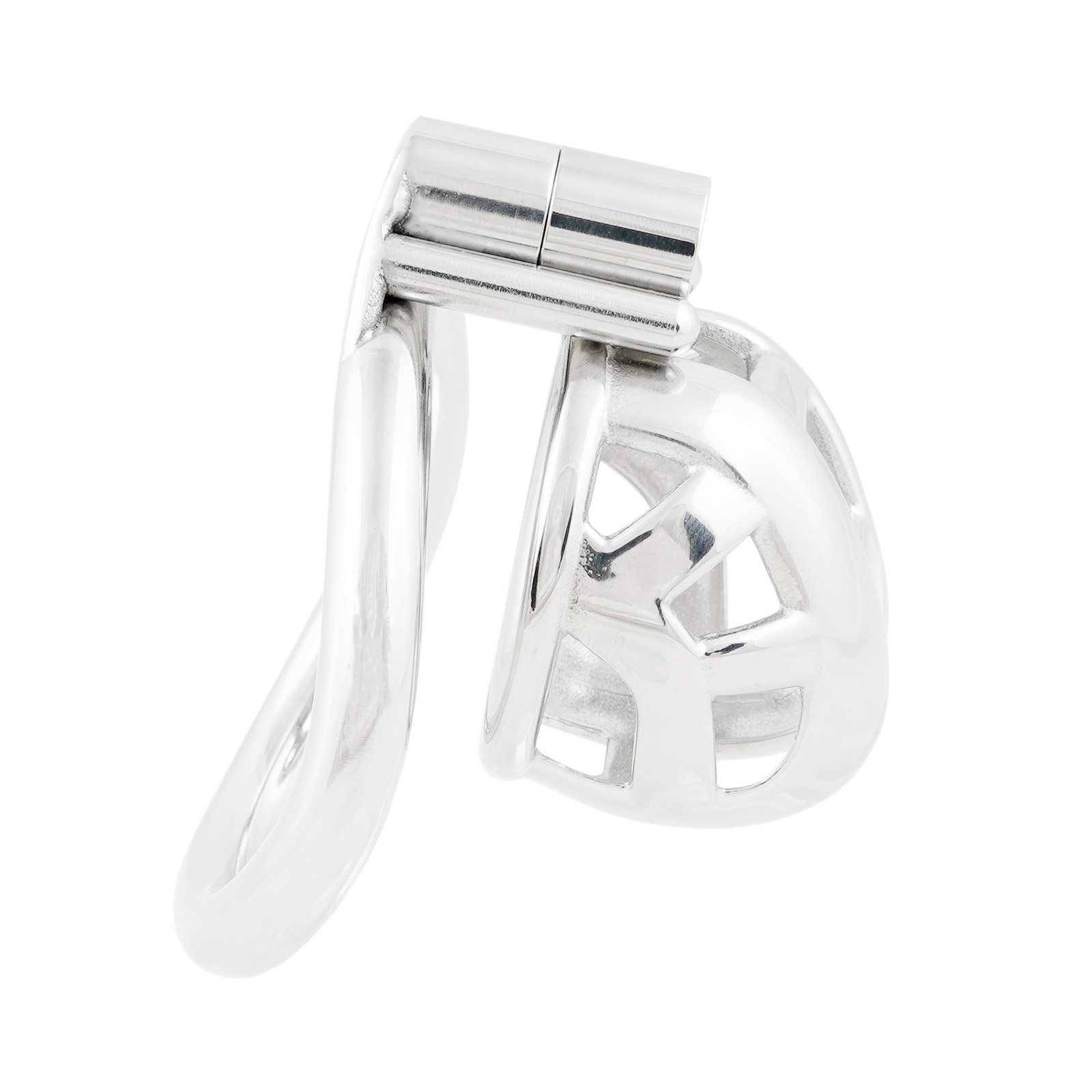 Male Chastity Device Small Metal Cage for Men Steel Ergonomic Design Cock Cage Adult Game Sex Toy