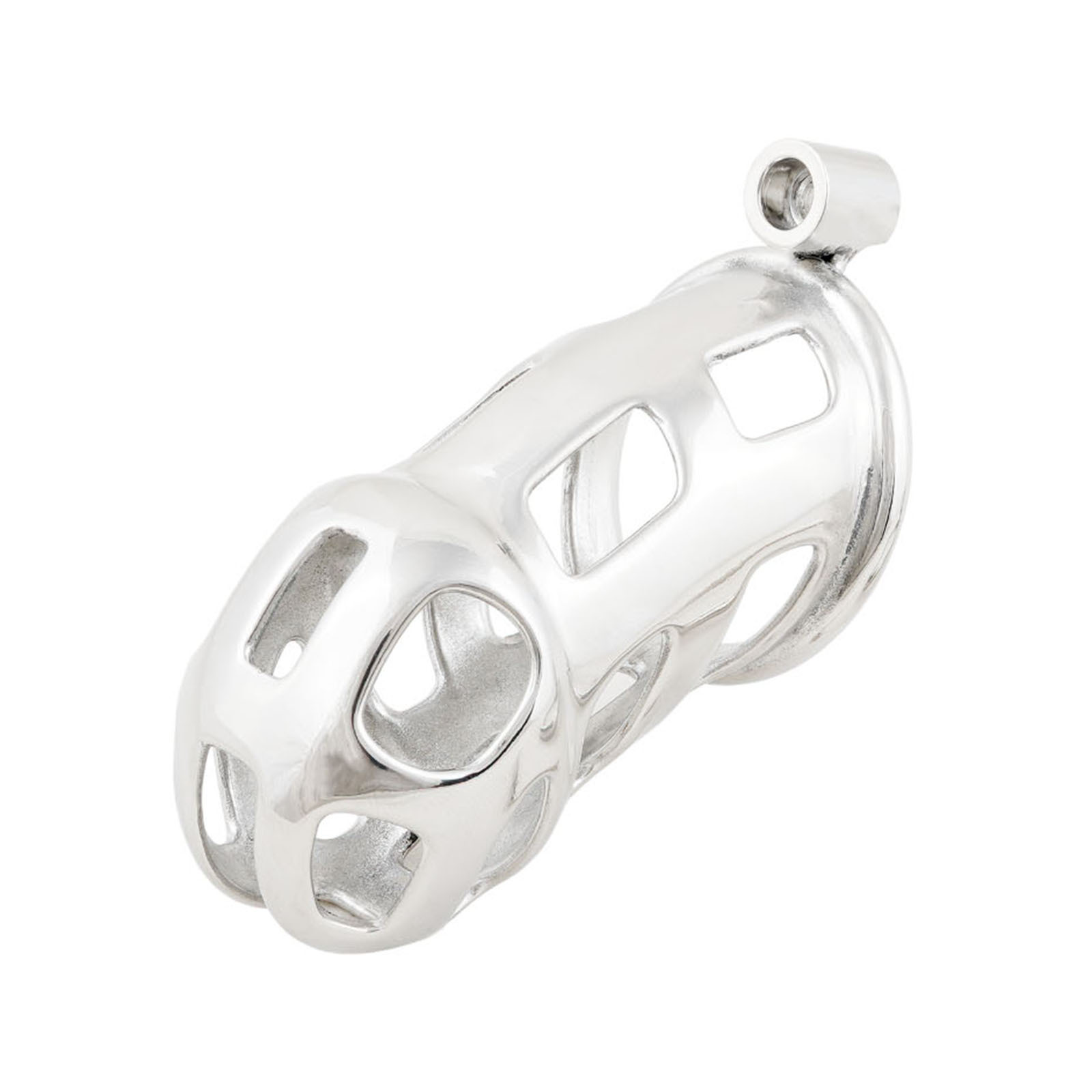 Male Chastity Device Long Cock Cage Virginity Lock Stainless Steel Sex Toys for Men (only cages do not include rings and locks)