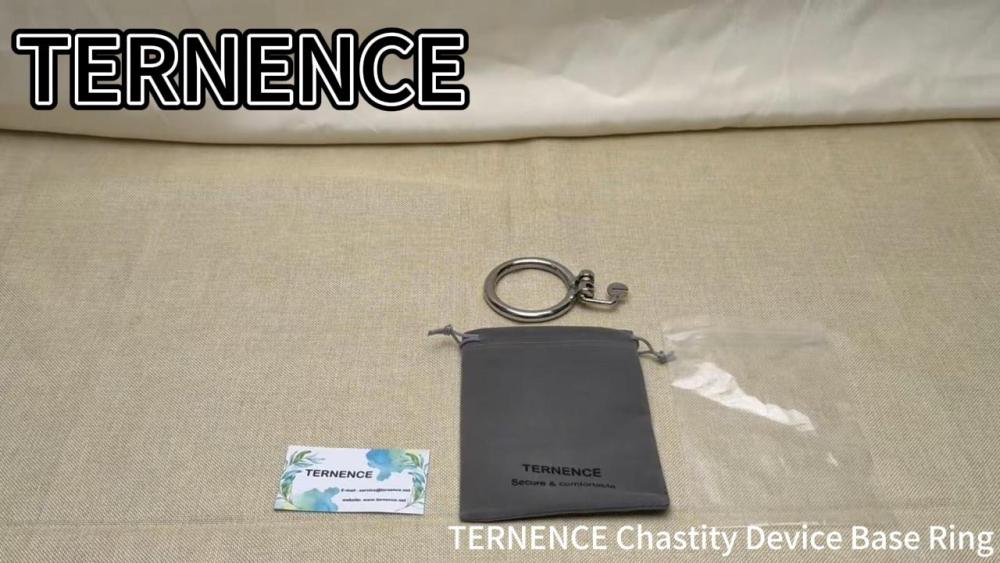 Ternence Male Chastity Device Base Ring 304 Stainless Steel Chastity Cage Closed Ring for Ternence P Series Chastity Cage