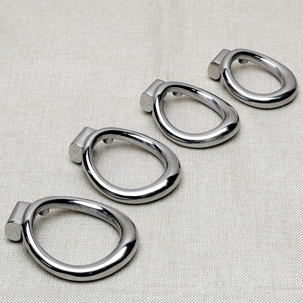 Click to see full view Ternence Male Chastity Device 304 Stainless Steel Ergonomic Design Heavy-Duty Model Chastity Cage Closed Ring Chastity Belt Adult Game Sex Toy