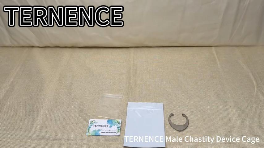 Ternence Mens Chastity Cages Anti-Off Ring Male Chastity Cock Cage Anti-Drop Ring for Ternence X Series Chastity Cage