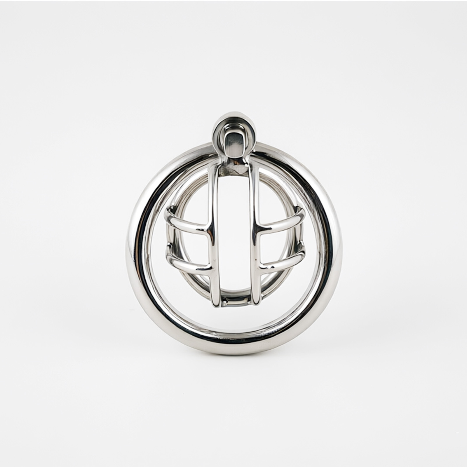 TERNENCE Male Chastity Device, Short Stainless Steel Cock Cage for Men (only cages do not include rings and locks)