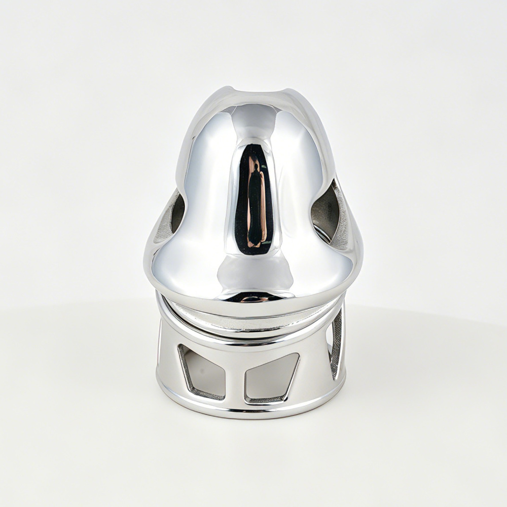 Glans Chastity Cage Stainless Steel No Base Ring