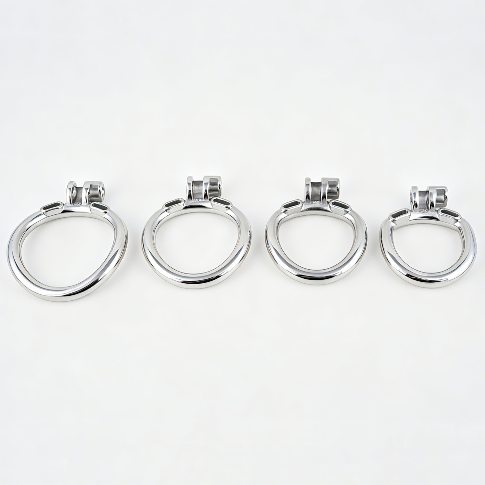 Curved Cock Cage Base Ring Steel for F240 F268 Chastity