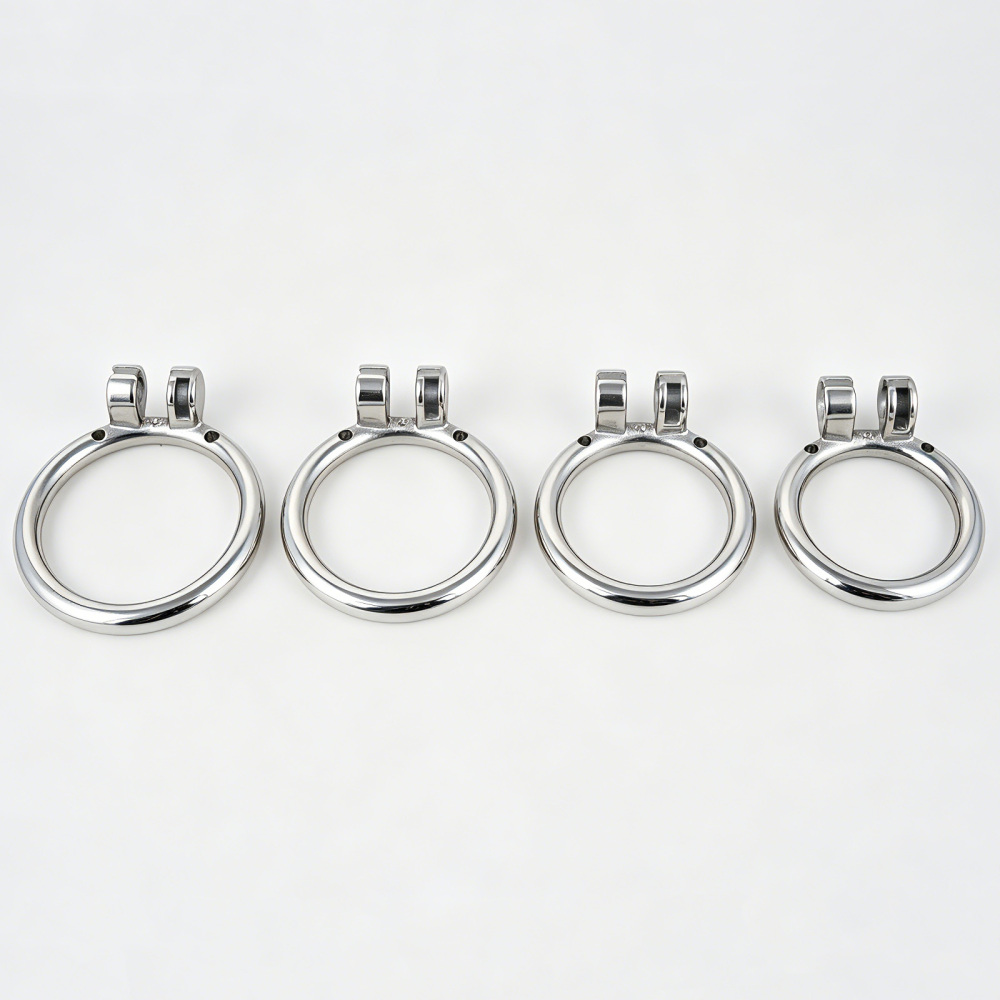 Chastity Cage Base Ring Stainless Steel Locking Ring (for F238)