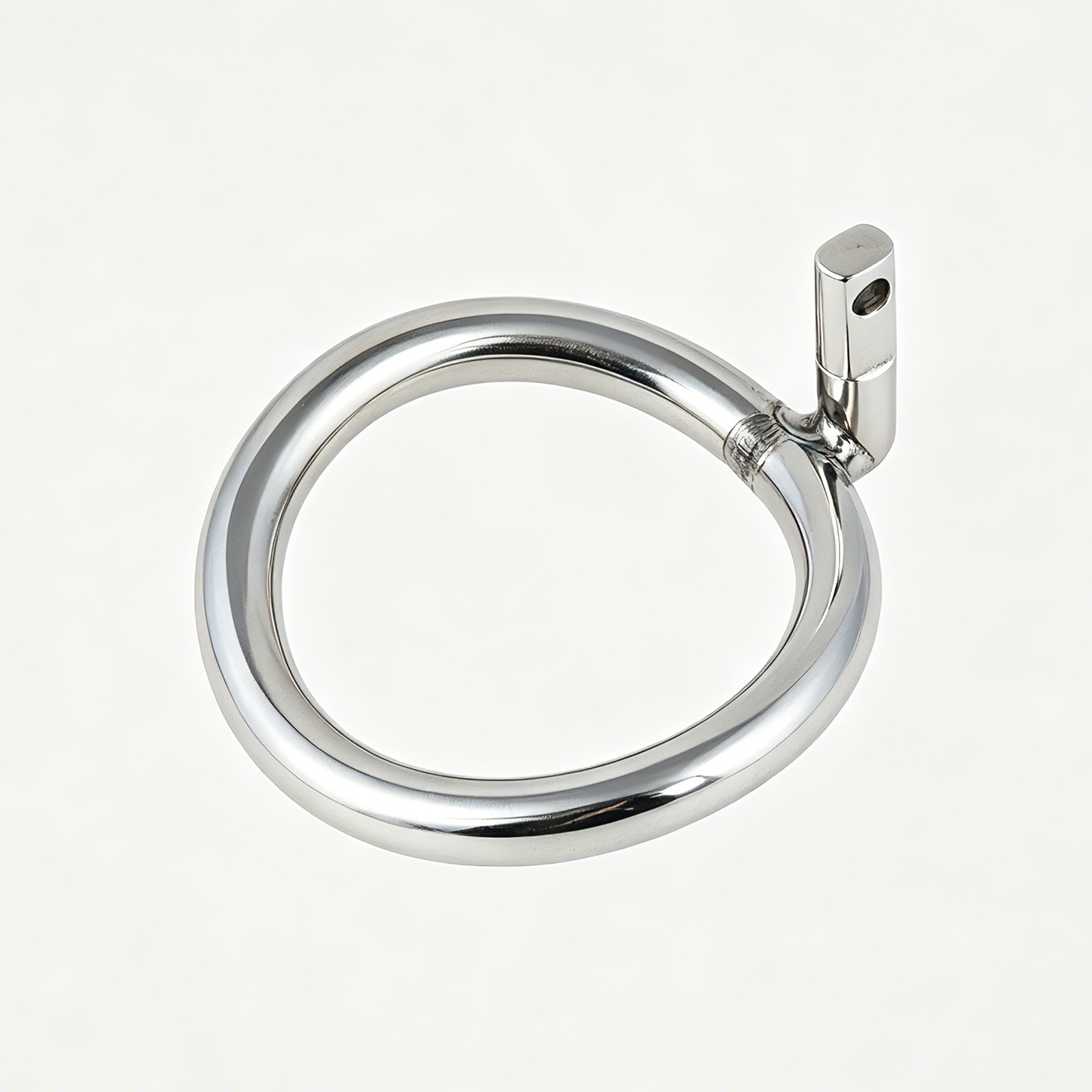 TERNENCE Male Chastity Cage Closed Ring Ergonomic Design 304 Stainless Steel Cock Cage Base Ring