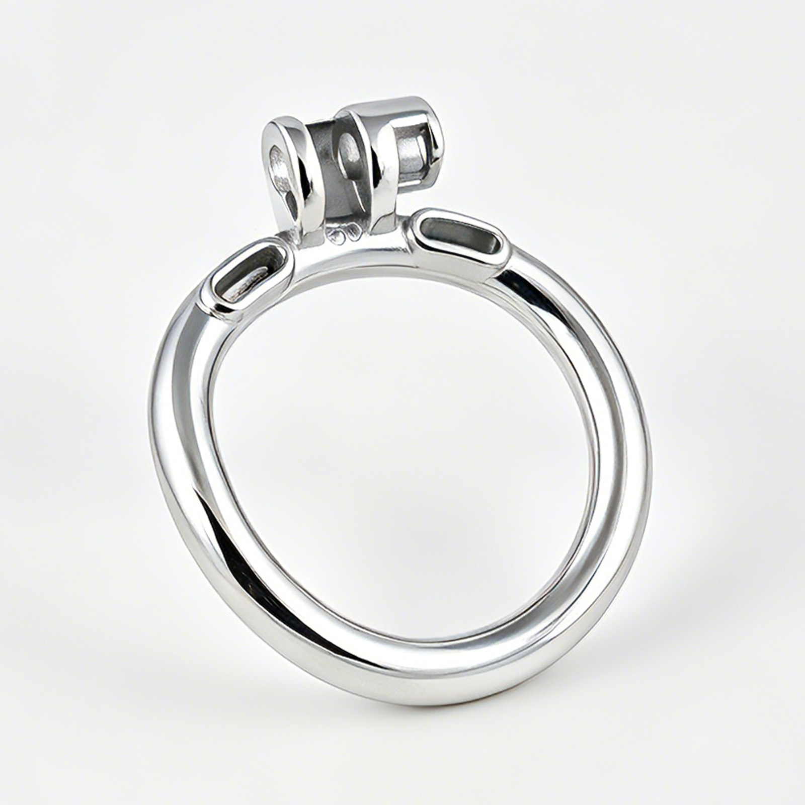 Curved Cock Cage Base Ring Steel for F240 F268 Chastity